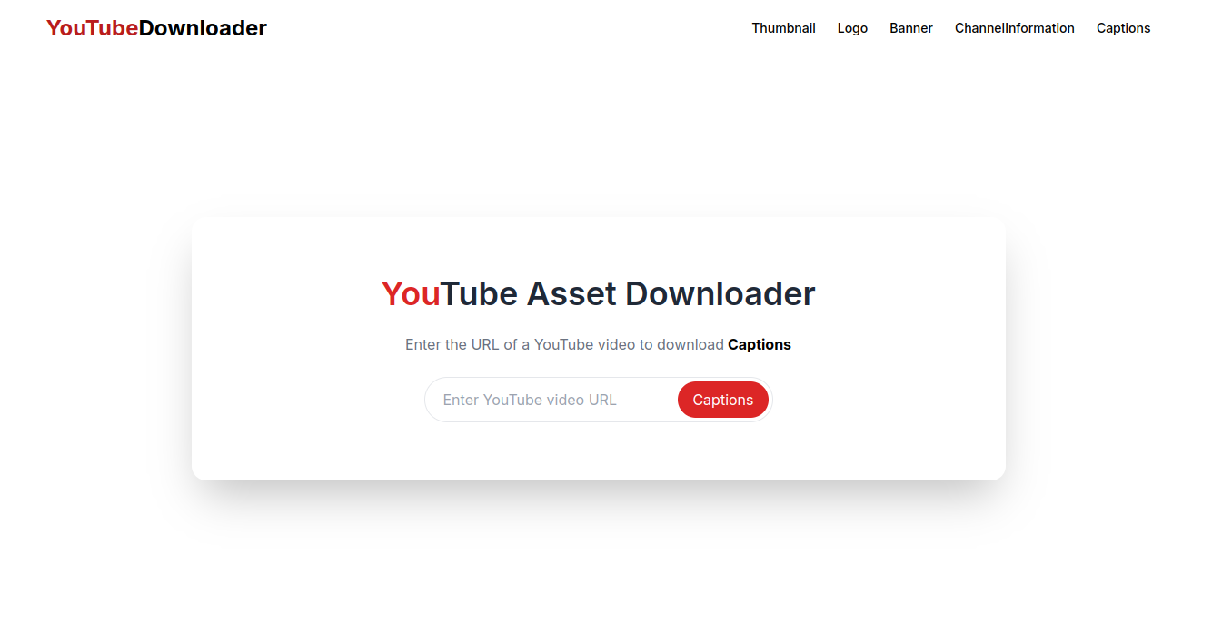 Thumbnail for YouTube downloader